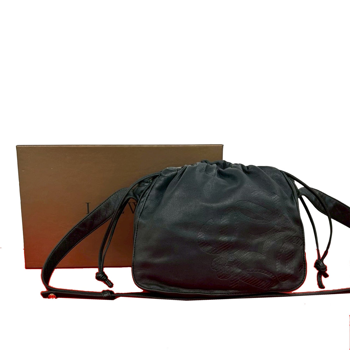 LOEWE Leather Anagram Crossbody
