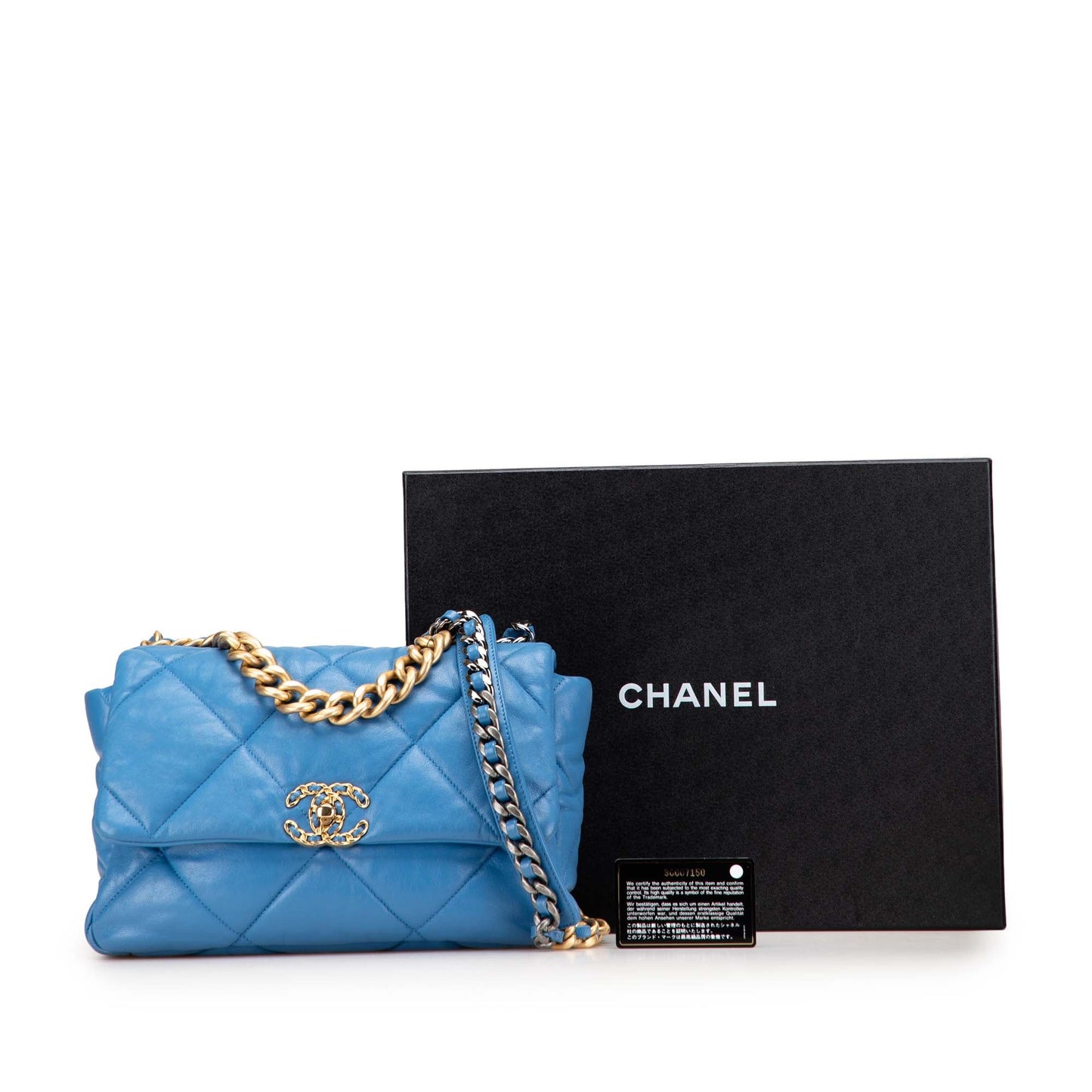 Chanel Large Lambskin 19 Flap