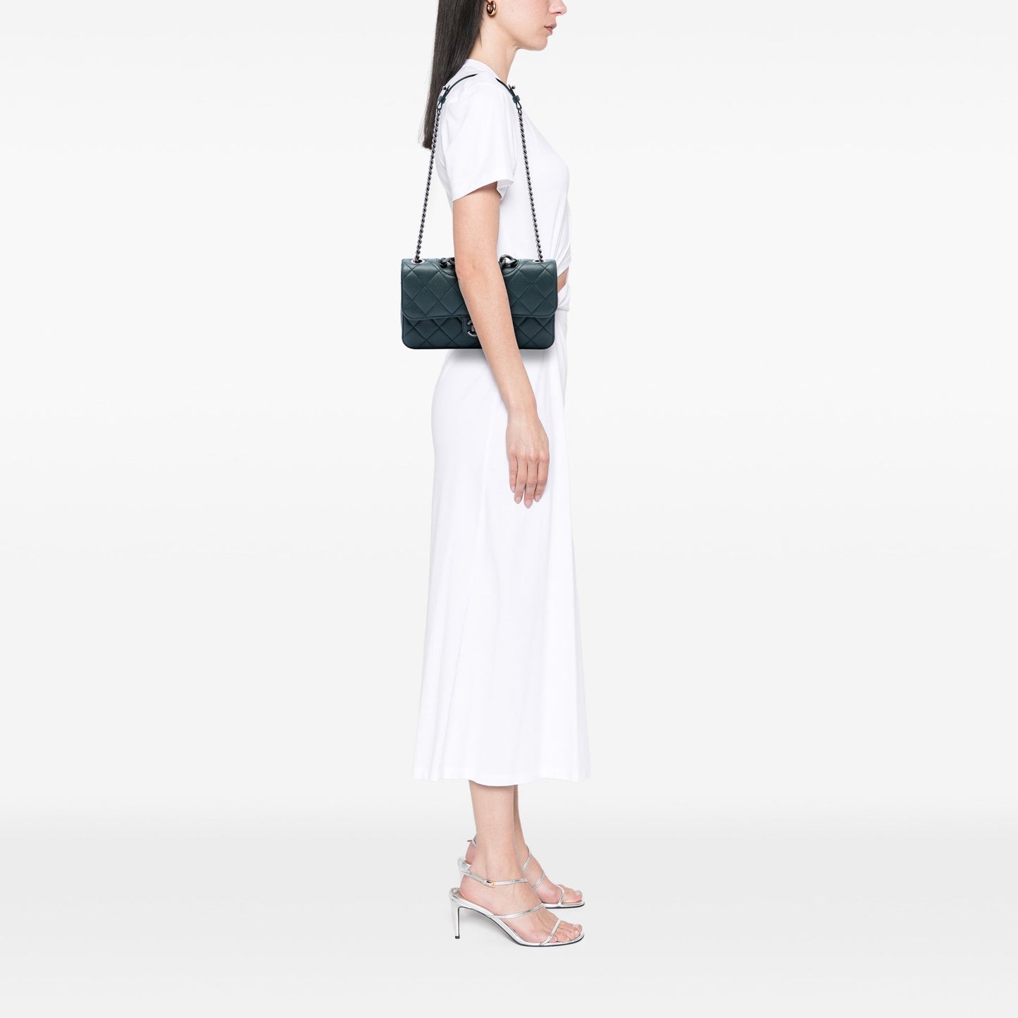 Chanel Medium Quilted Goatskin Perfect Edge Flap