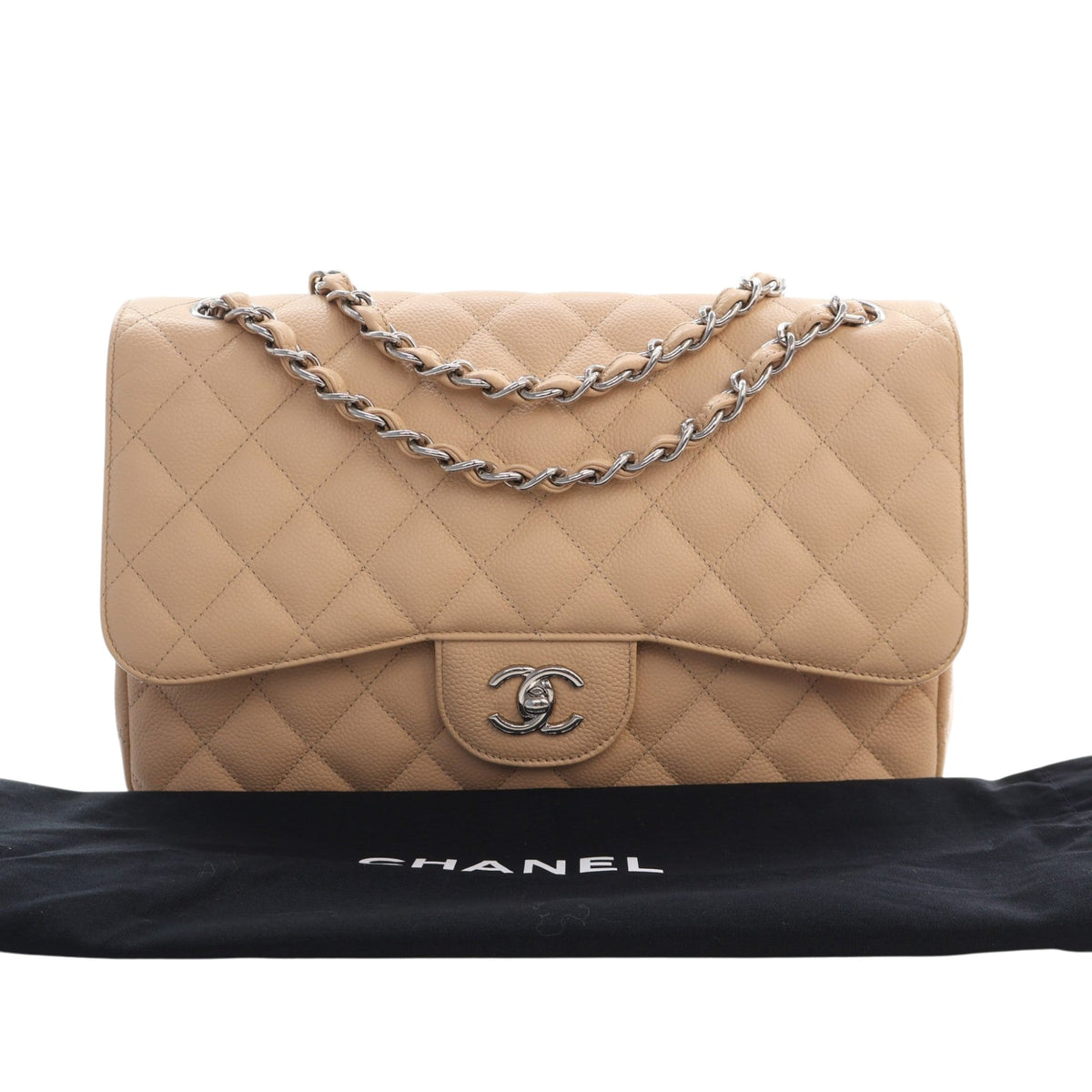 Chanel Jumbo Classic Caviar Double Flap