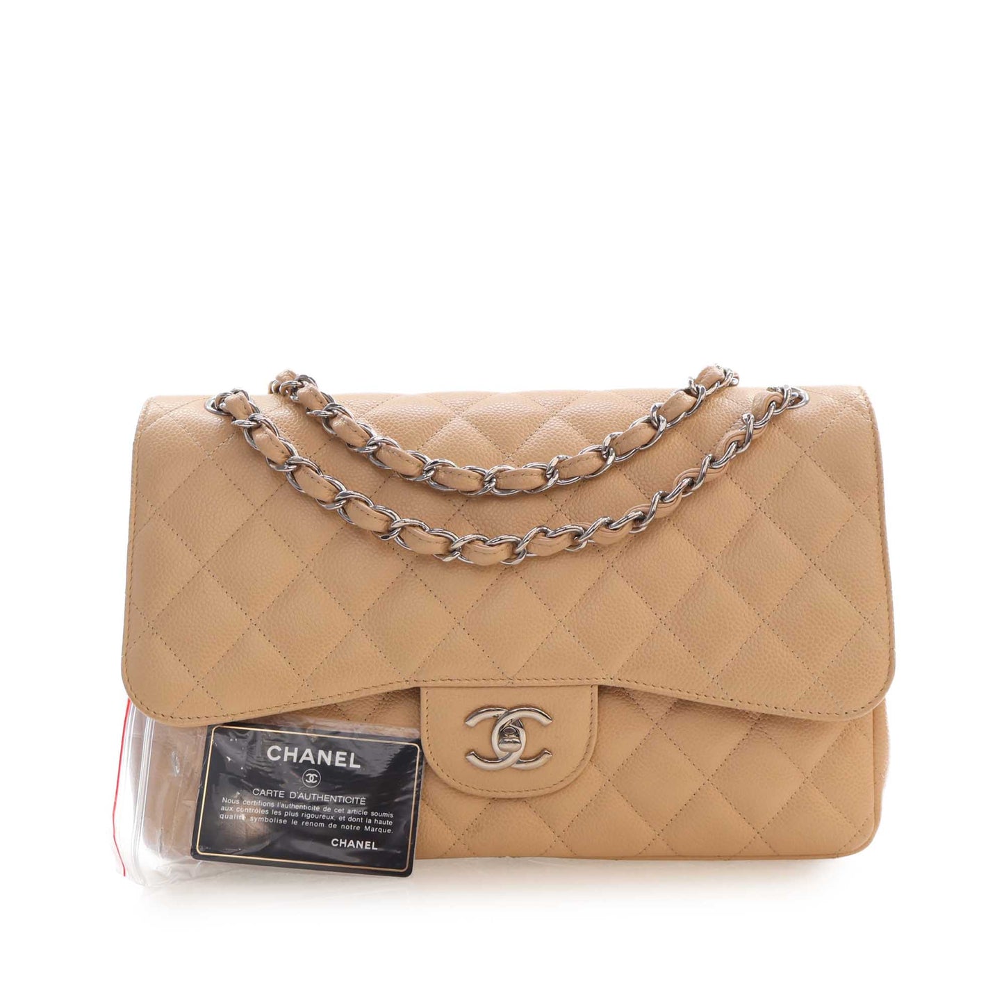 Chanel Jumbo Classic Caviar Double Flap