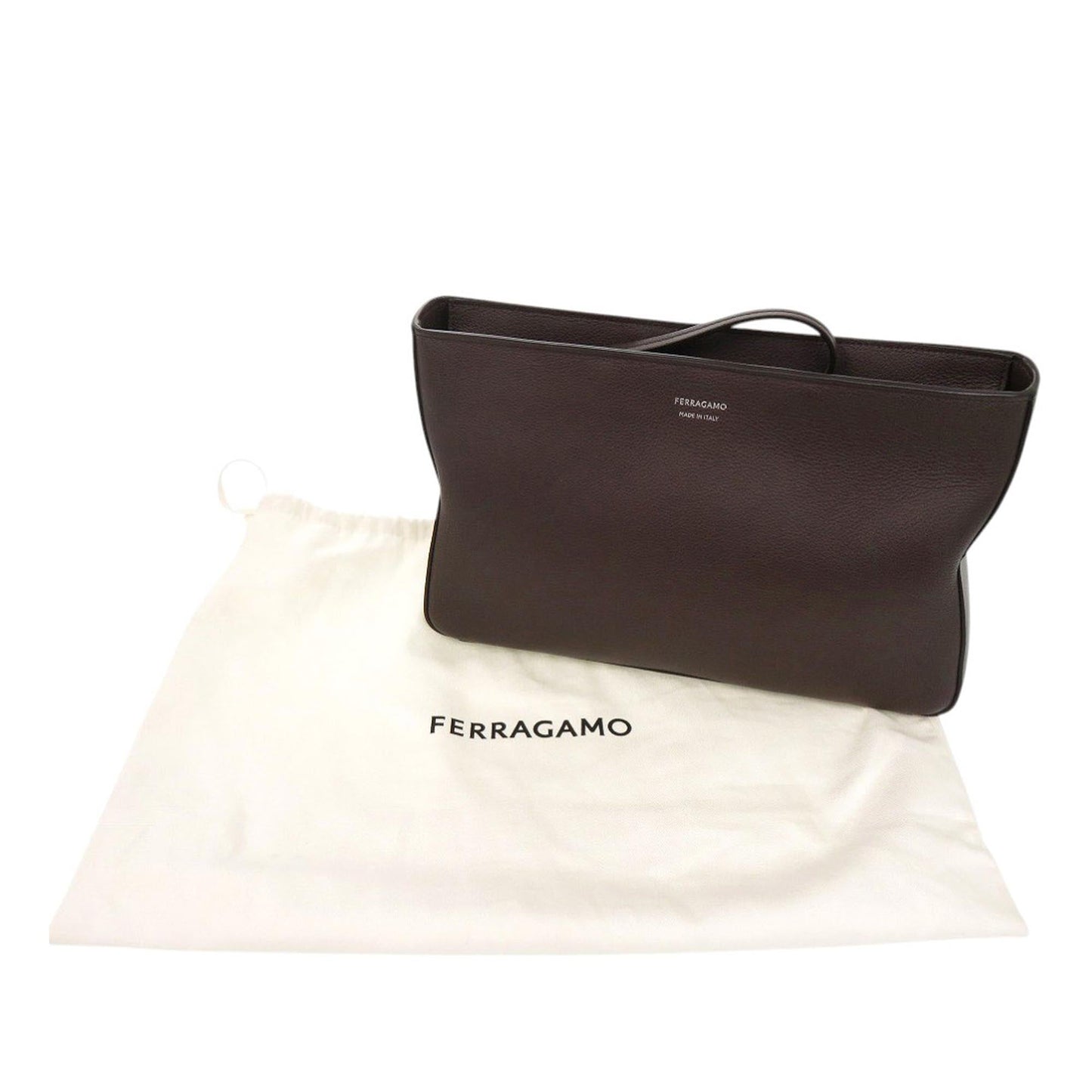 Ferragamo Leather Soft Pouch