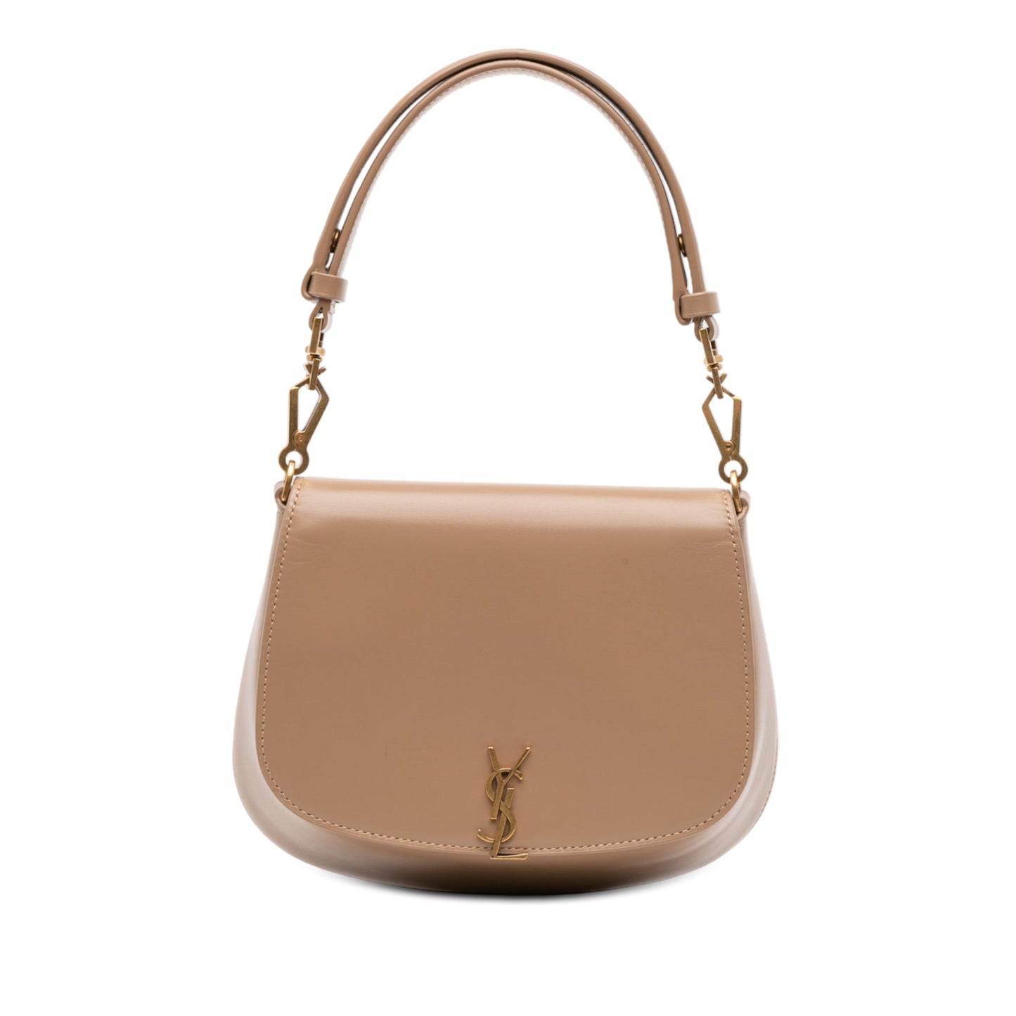 Saint Laurent Mini Calfskin Voltaire Top Handle Bag in Box