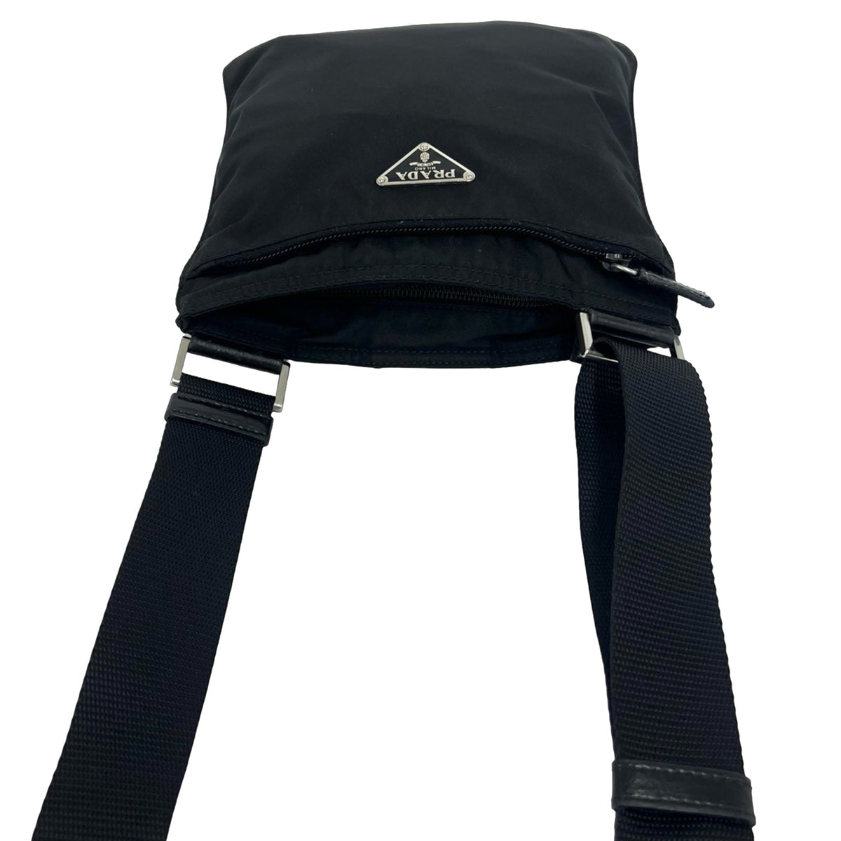 Prada Tessuto Zip Top Crossbody