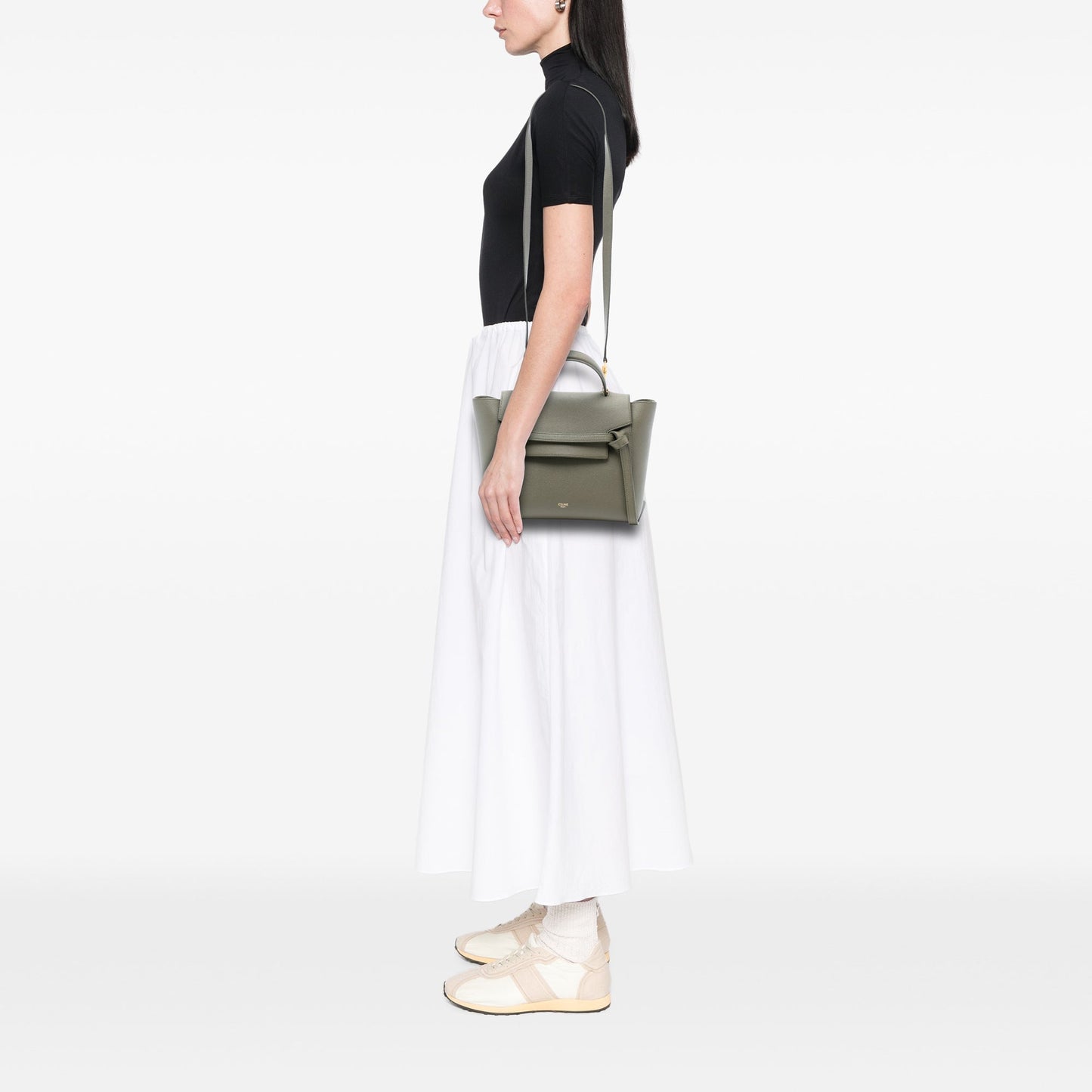 Micro Grained Calfskin Belt Bag