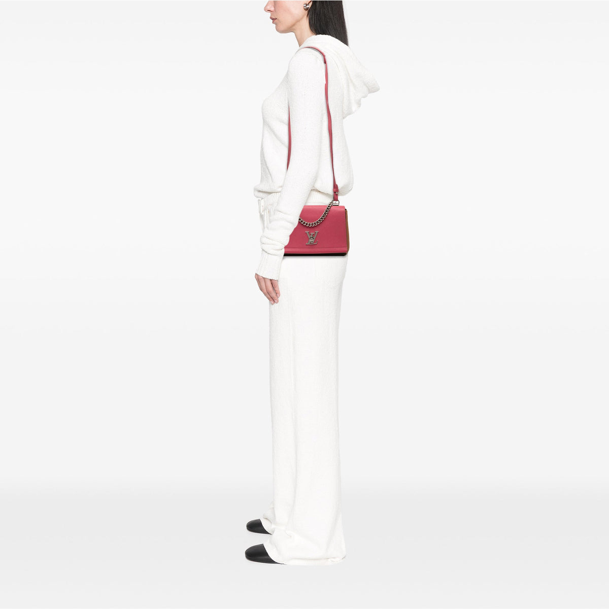 Louis Vuitton Tricolor Leather Lockme II BB