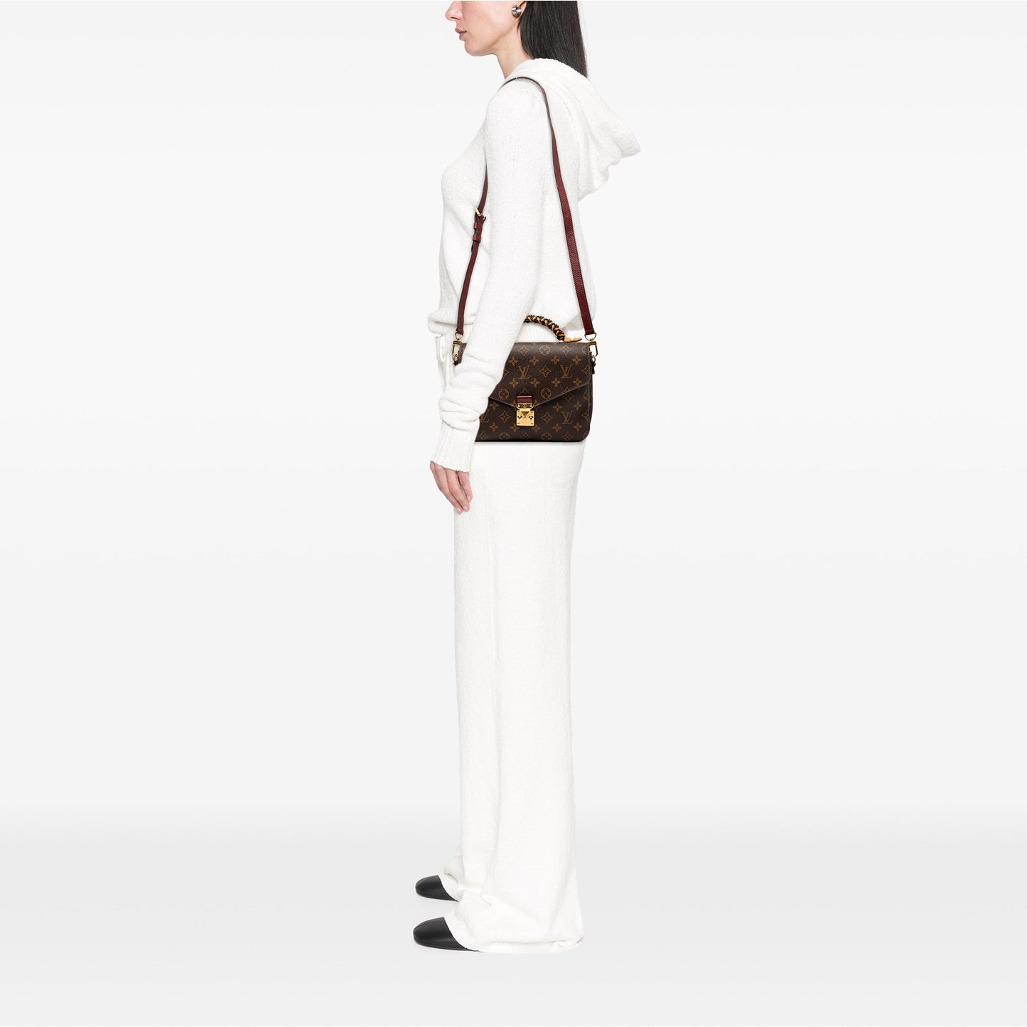 Louis Vuitton Monogram Braided Pochette Metis