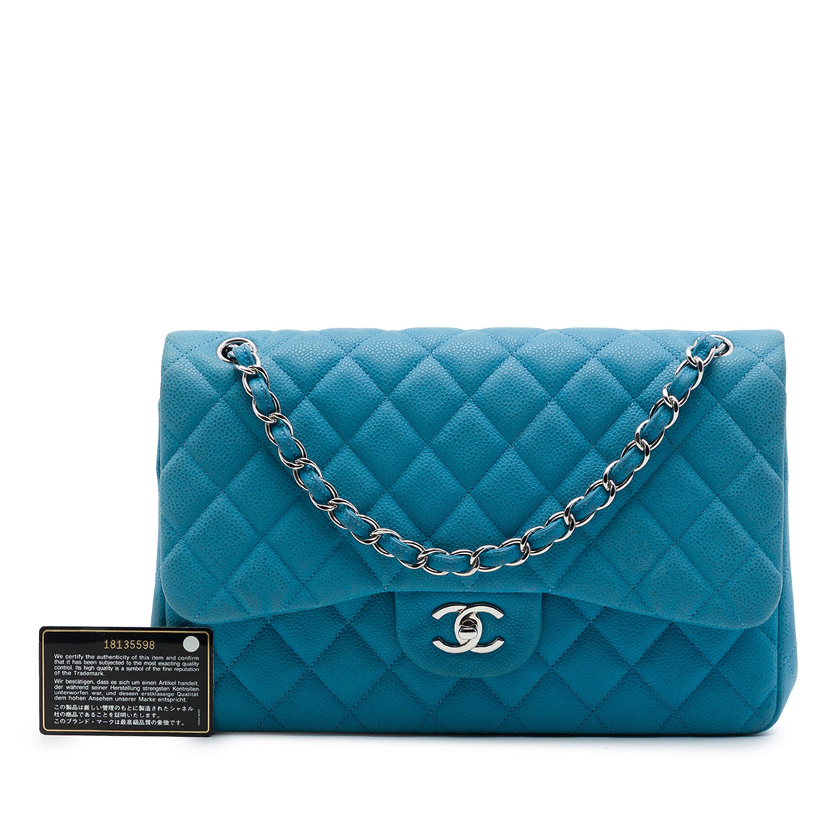 Chanel Jumbo Classic Caviar Double Flap