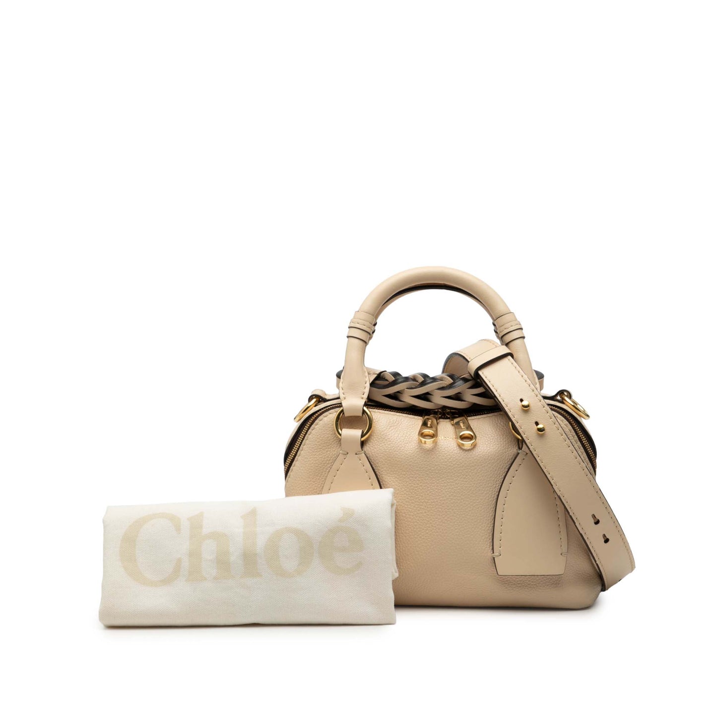 Chloé Small Leather Daria Satchel
