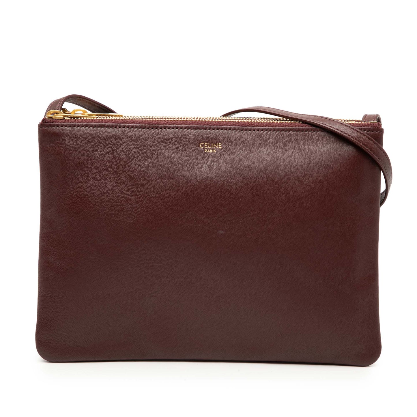 Celine Large Lambskin Trio Crossbody