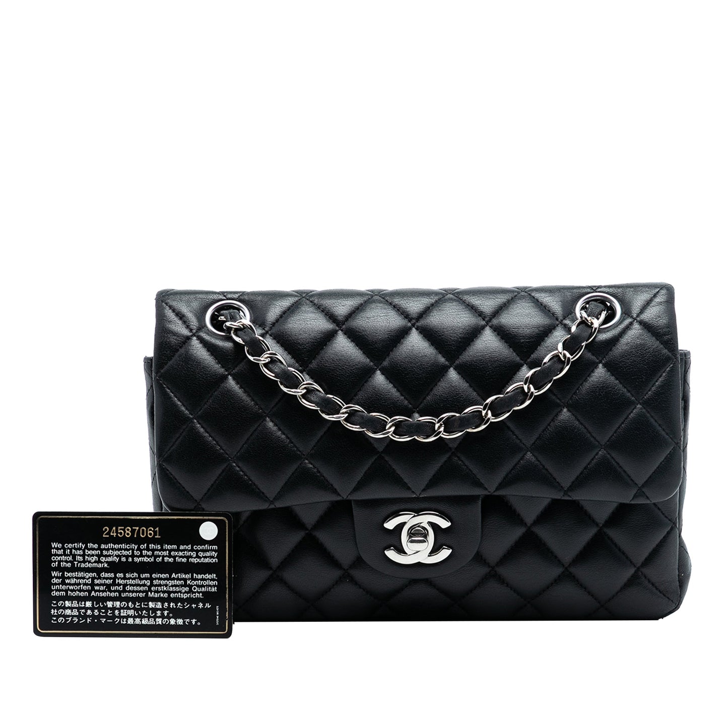 Chanel Small Classic Lambskin Double Flap