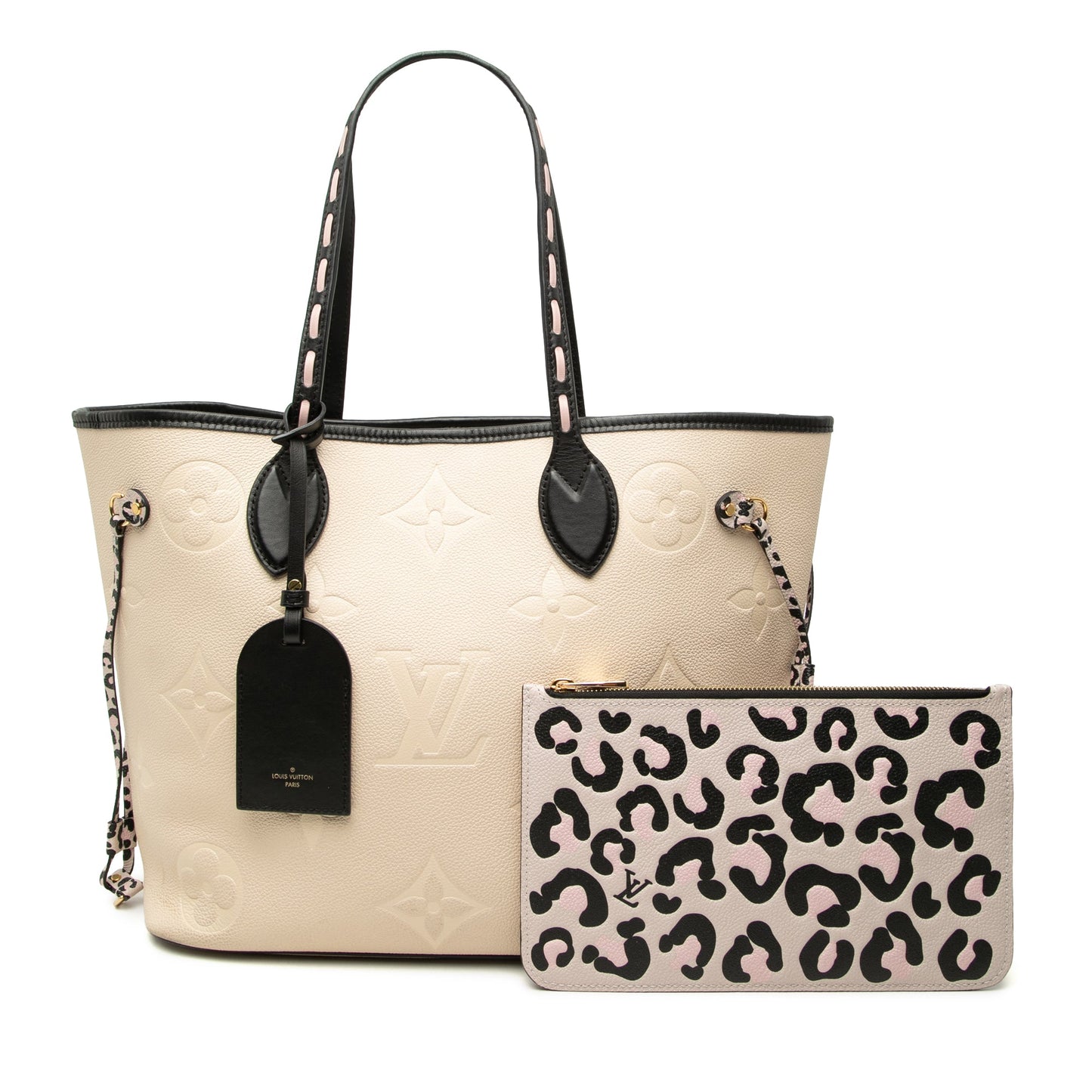 Louis Vuitton Monogram Empreinte Wild At Heart Neverfull MM