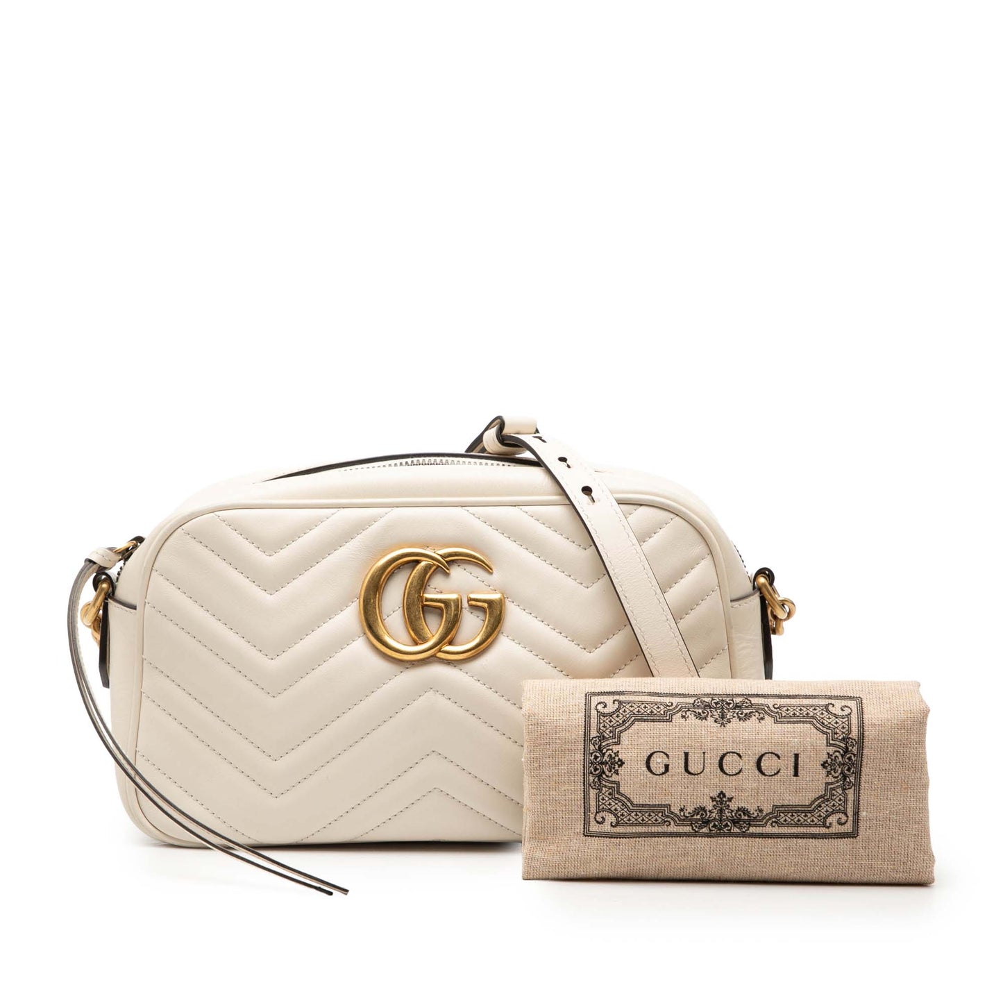Gucci Small GG Marmont Matelasse Leather Crossbody