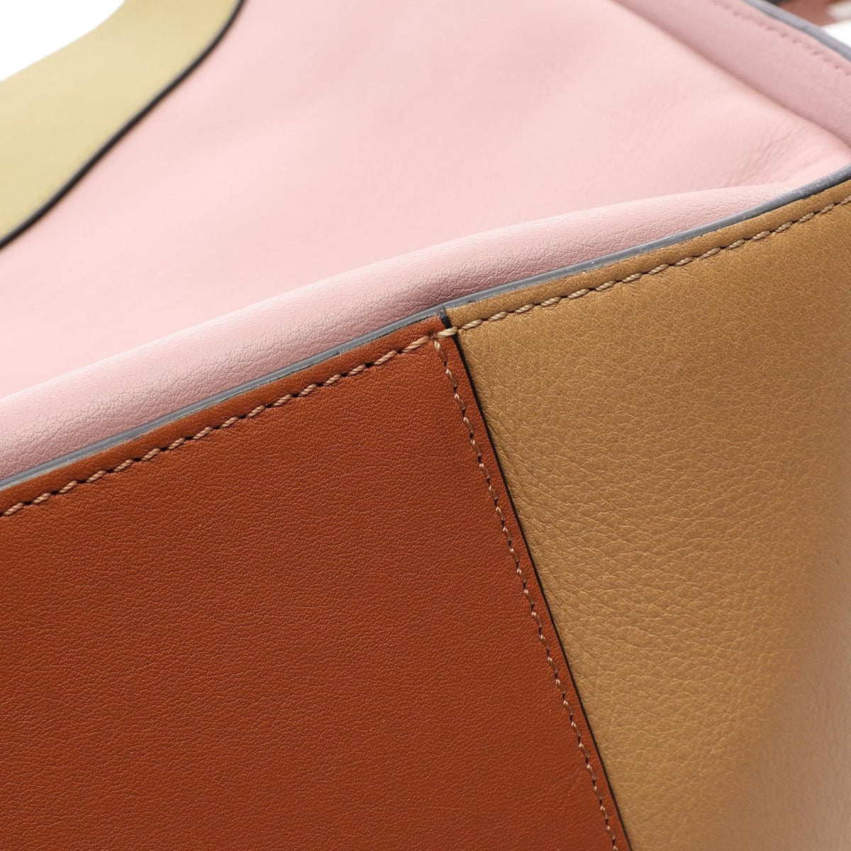 LOEWE Small Multicolor Leather Hammock Satchel