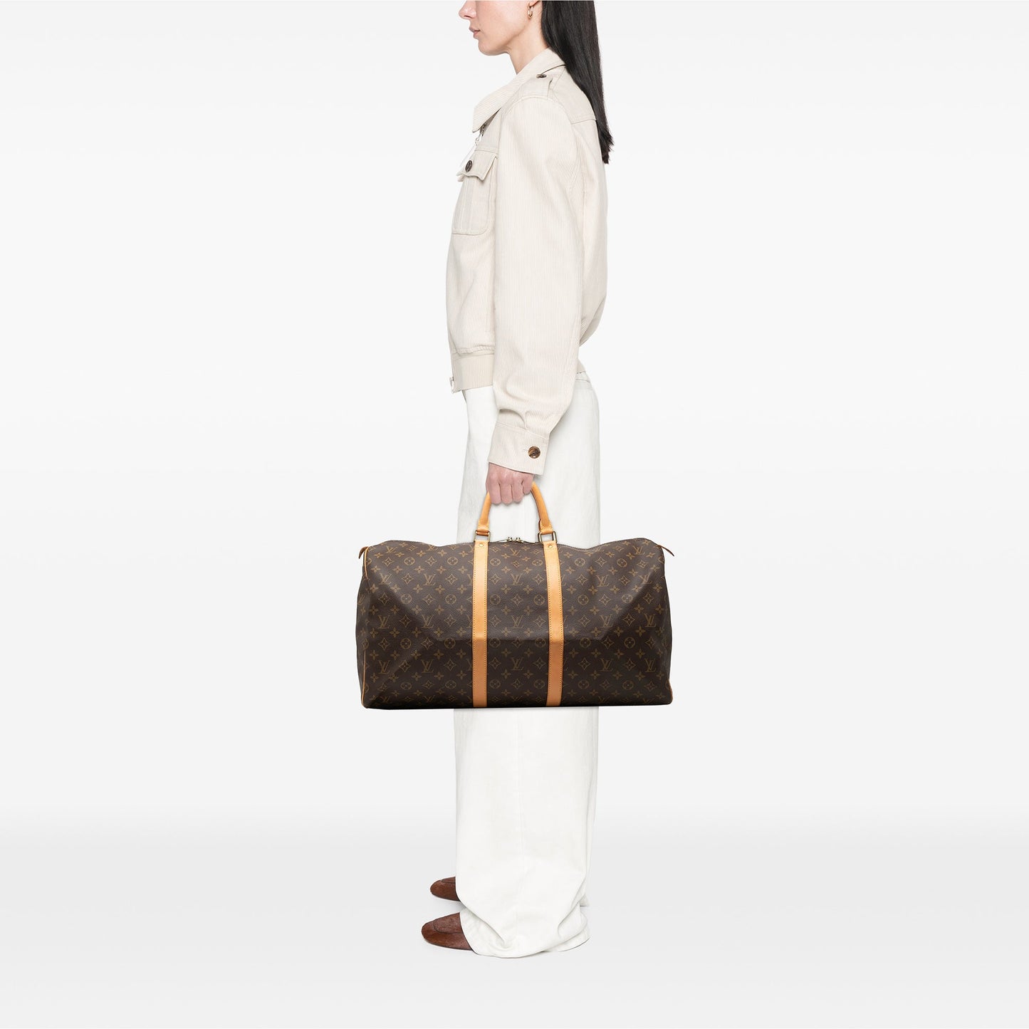 Louis Vuitton Monogram Keepall 55