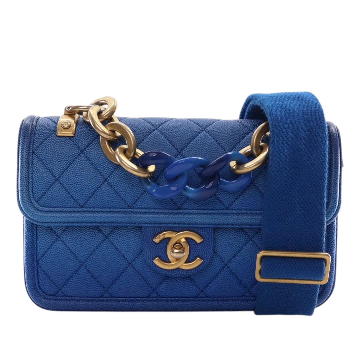 Chanel Small Quilted Caviar Sunset On The Sea Flap