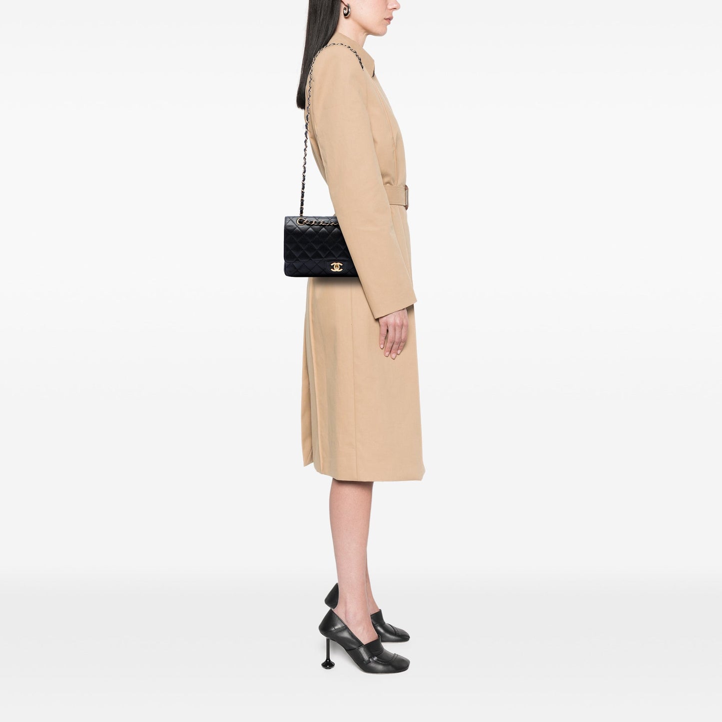 Chanel Medium Classic Caviar Double Flap