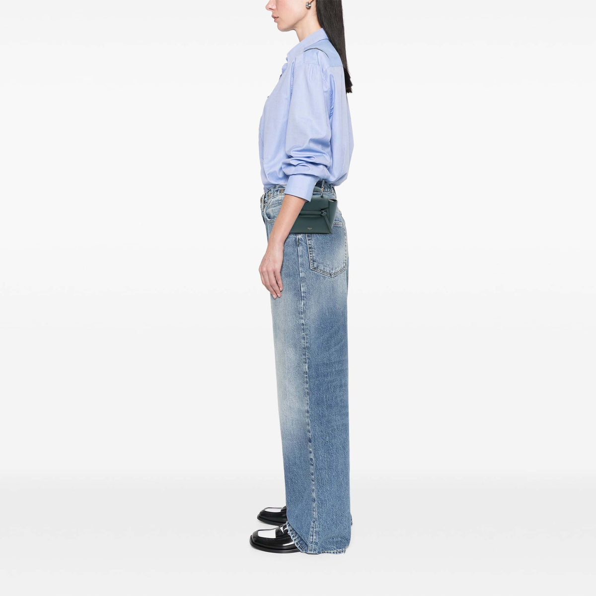 Celine Pico Grained Calfskin Belt Bag