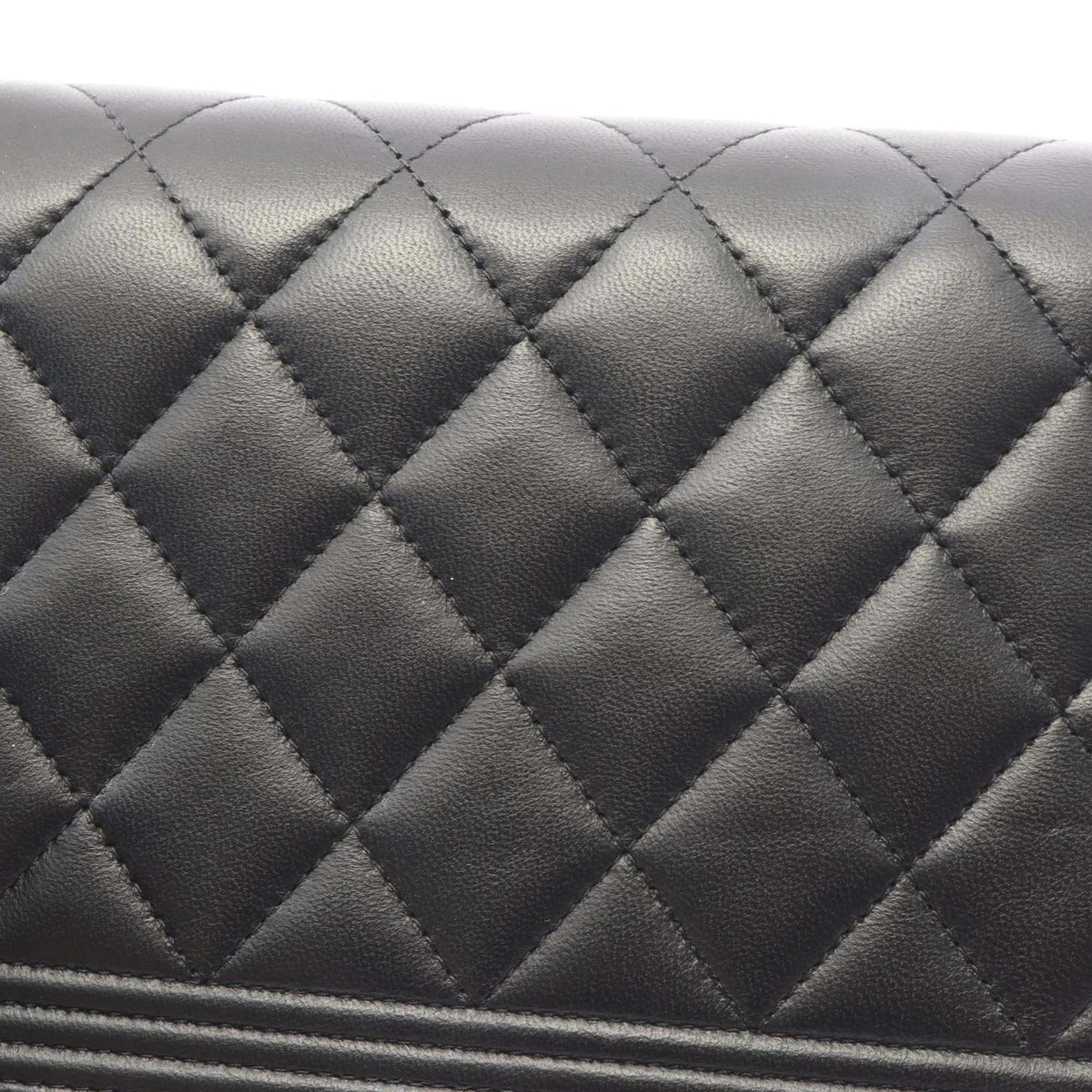 Chanel Lambskin Boy Wallet On Chain