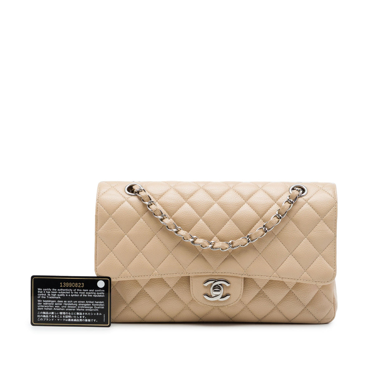 Chanel Medium Classic Caviar Double Flap
