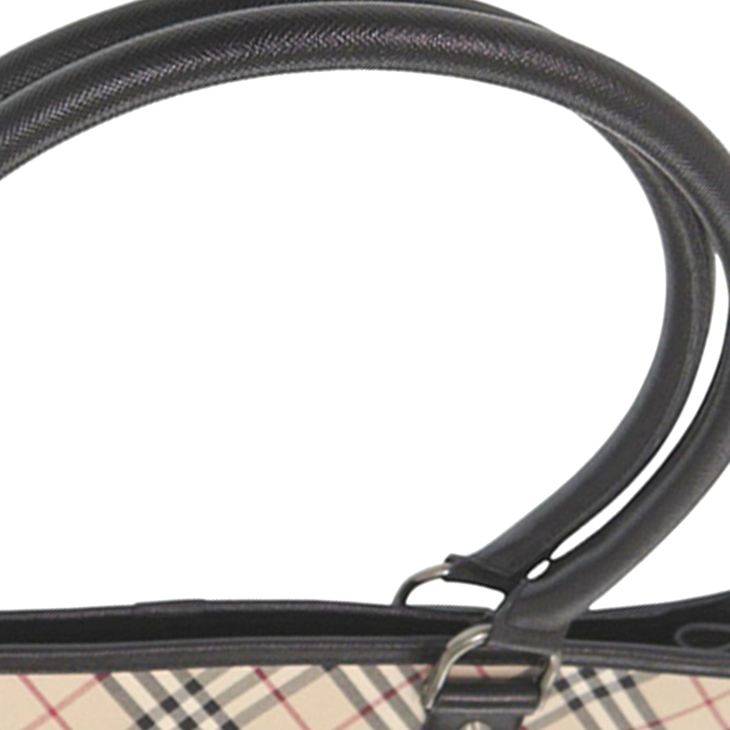 Burberry Nova Check Canvas Tote