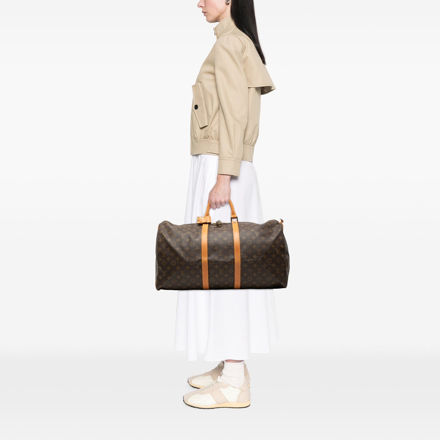 Louis Vuitton Monogram Keepall 55