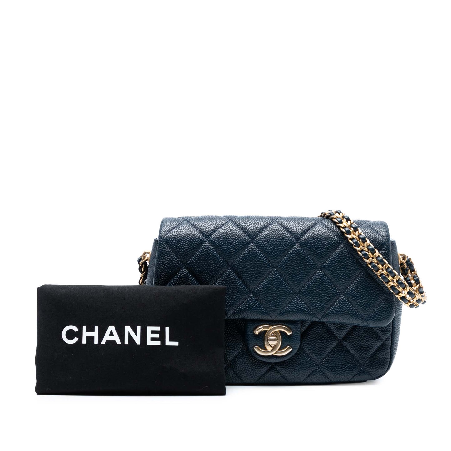 Chanel Mini Quilted Caviar Chain Soul Flap