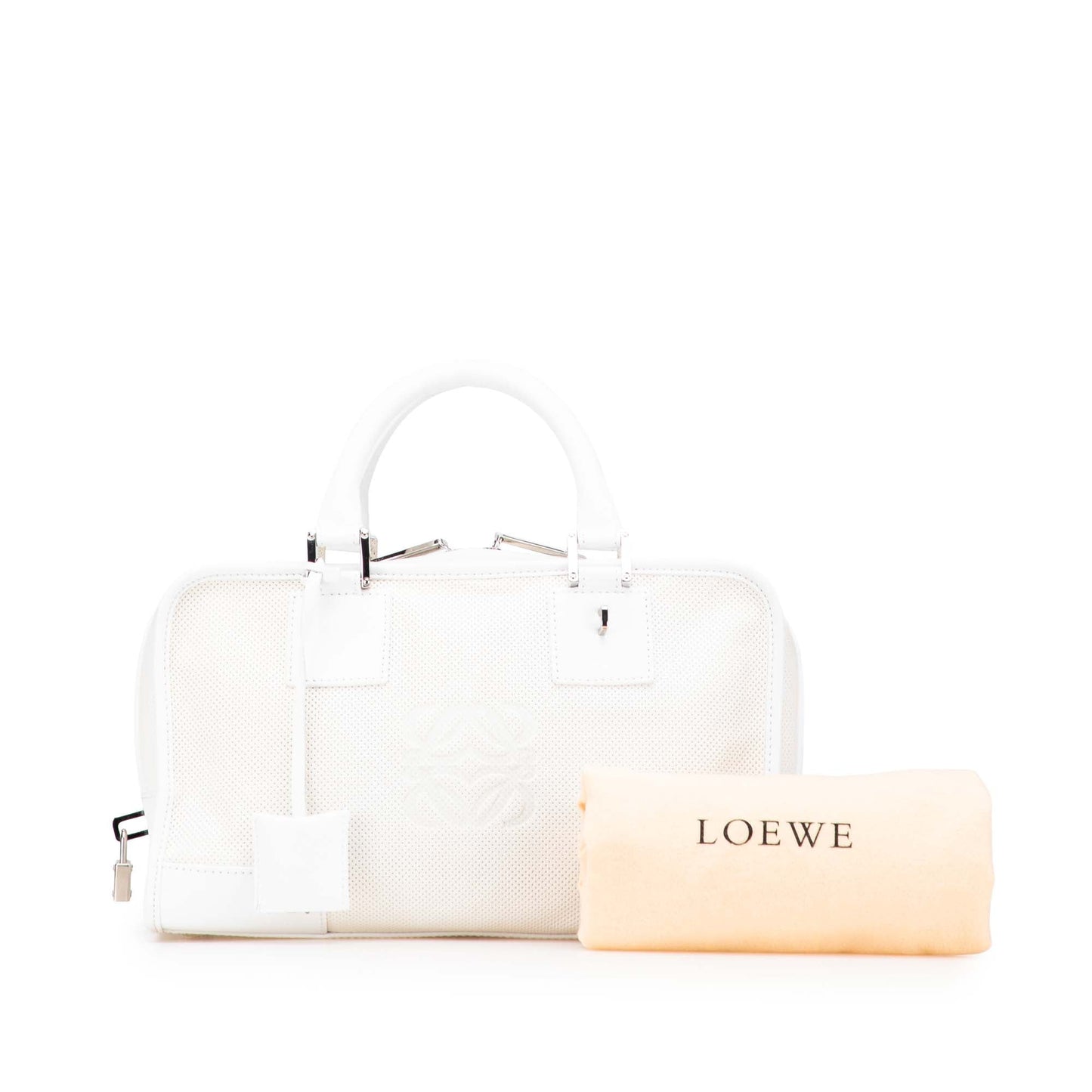 LOEWE Perforated Leather Amazona 28