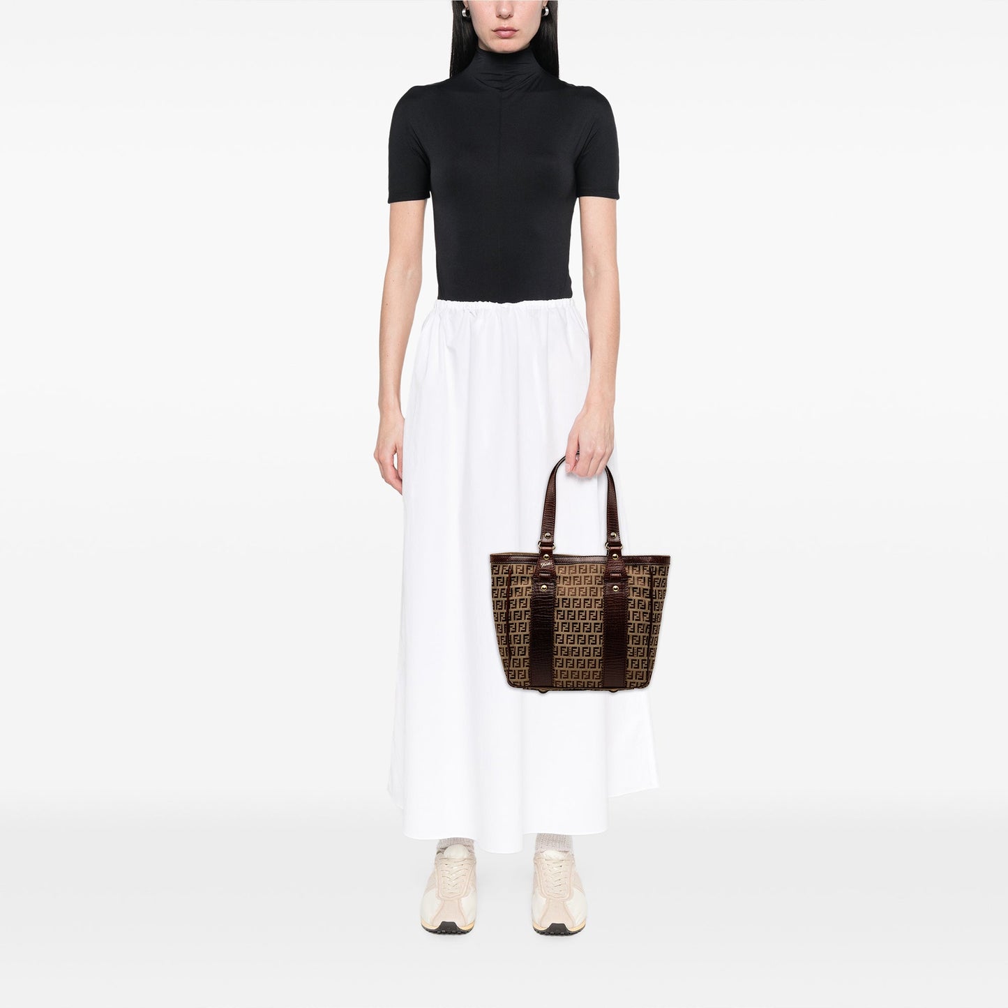 Fendi Zucchino Canvas Tote