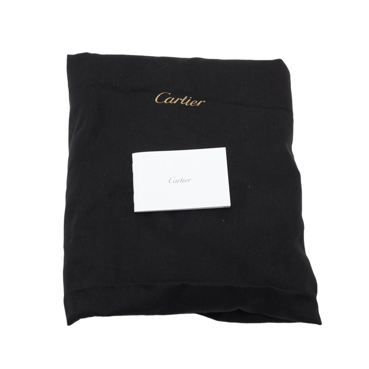 Cartier Canvas Crossbody — Black