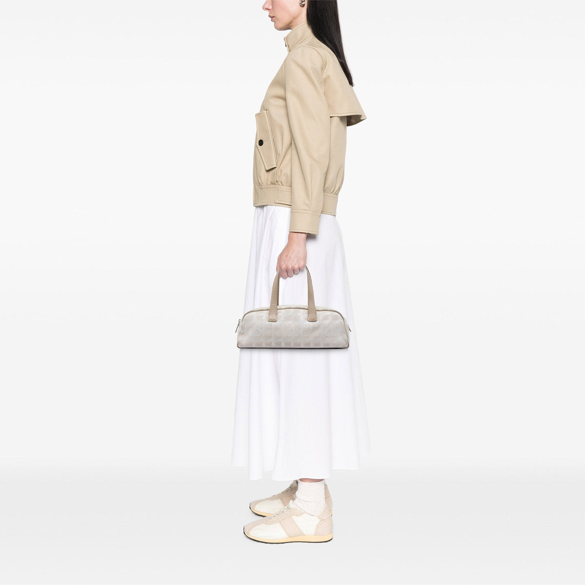 Chanel New Travel Line Nylon Handbag
