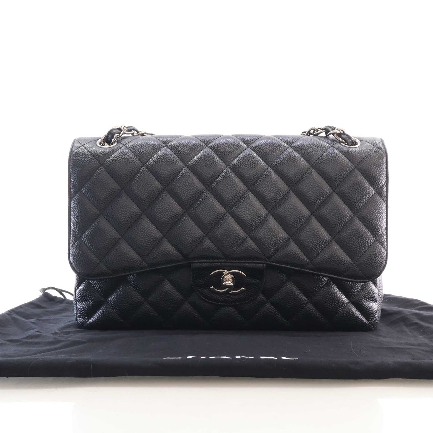 Chanel Jumbo Classic Caviar Double Flap