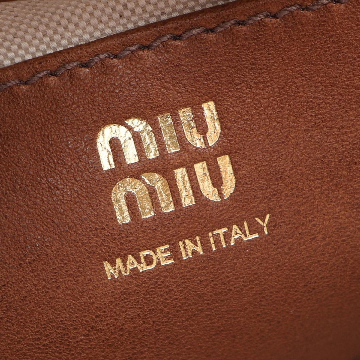 Miu Miu Nappa Aviator Crossbody