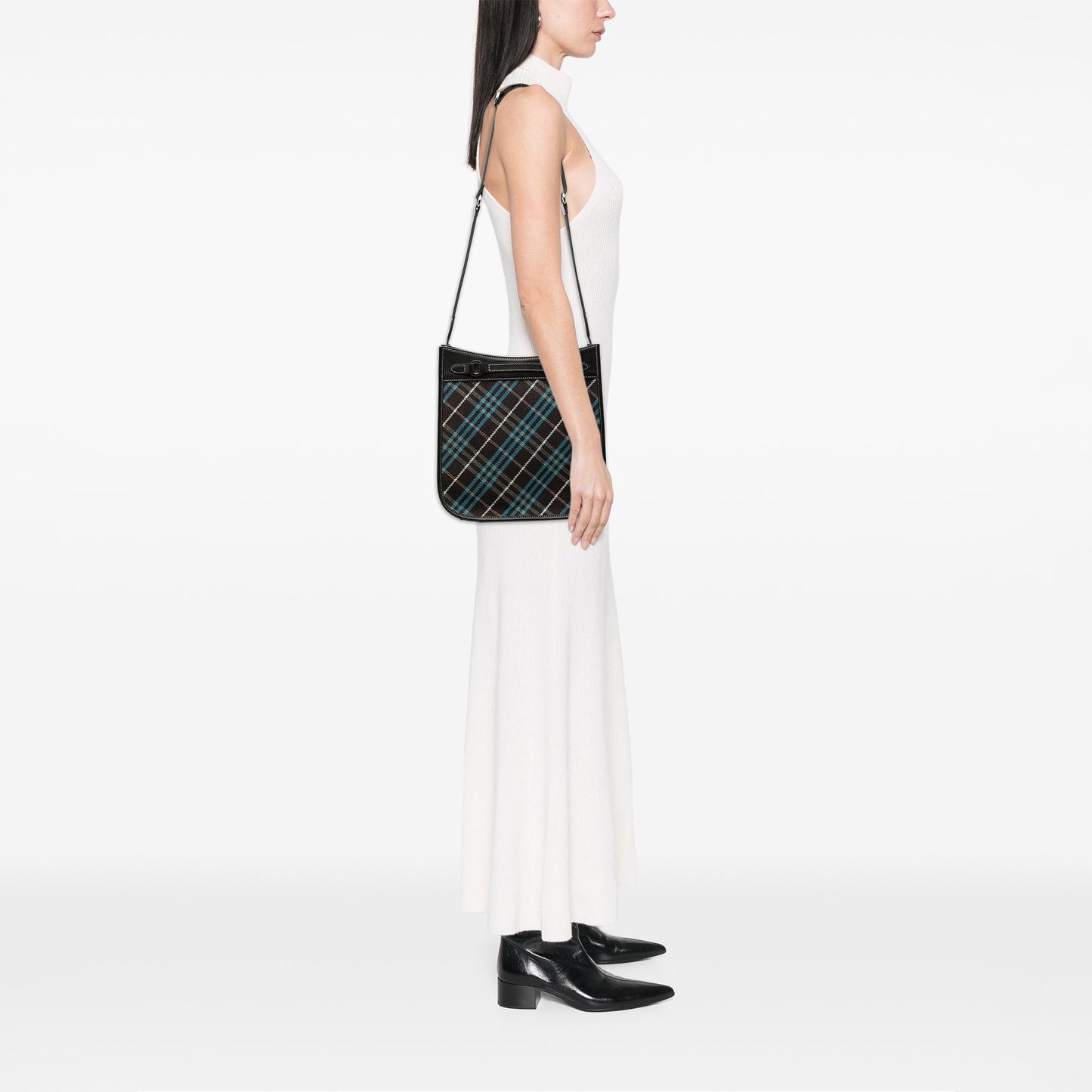Burberry Nova Check Canvas Crossbody