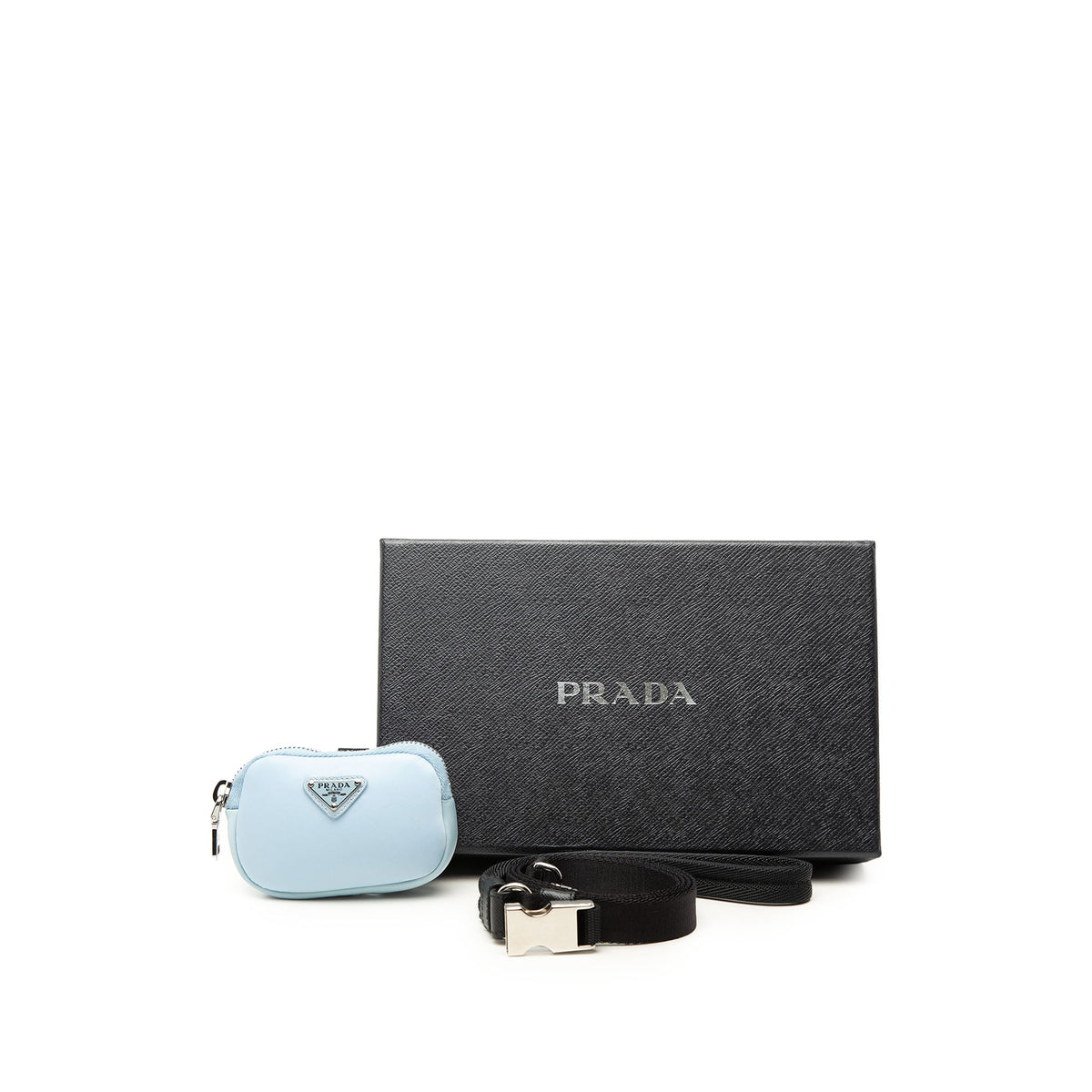 Prada Mini Tessuto Pouch Crossbody