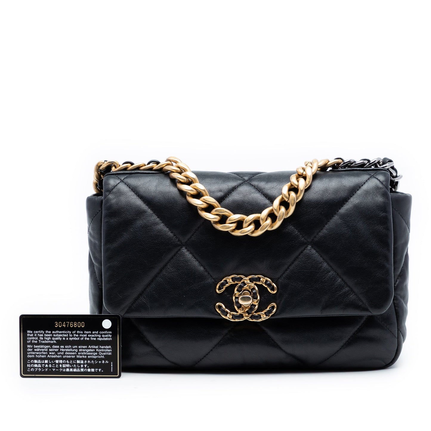 Chanel Medium Lambskin 19 Flap