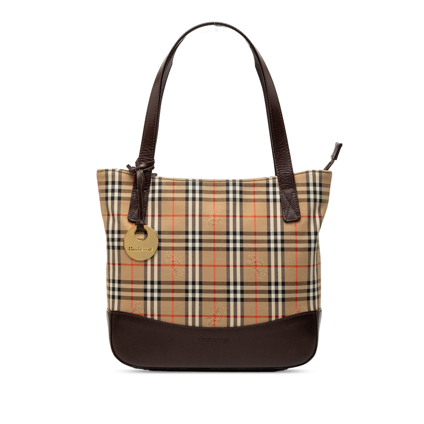 Burberry Haymarket Check Canvas Tote
