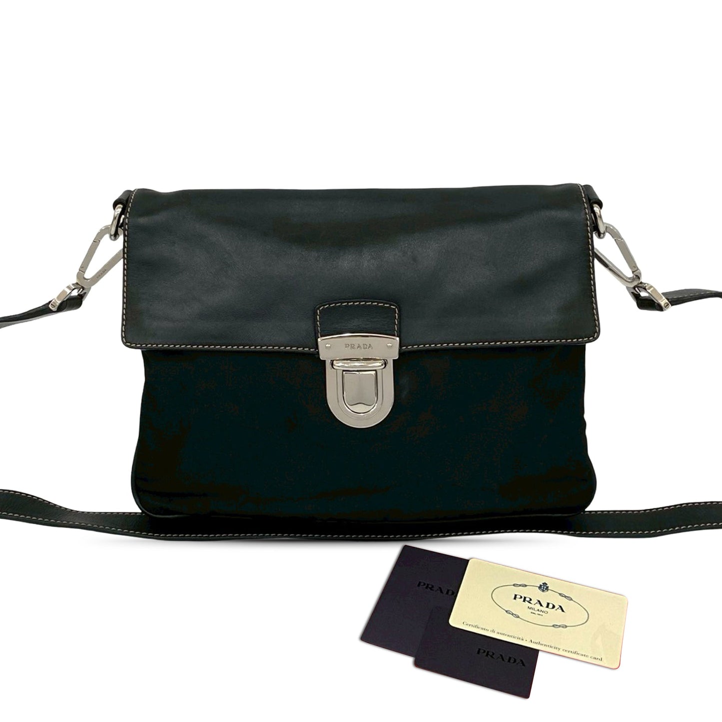 Prada Tessuto Messenger Bag