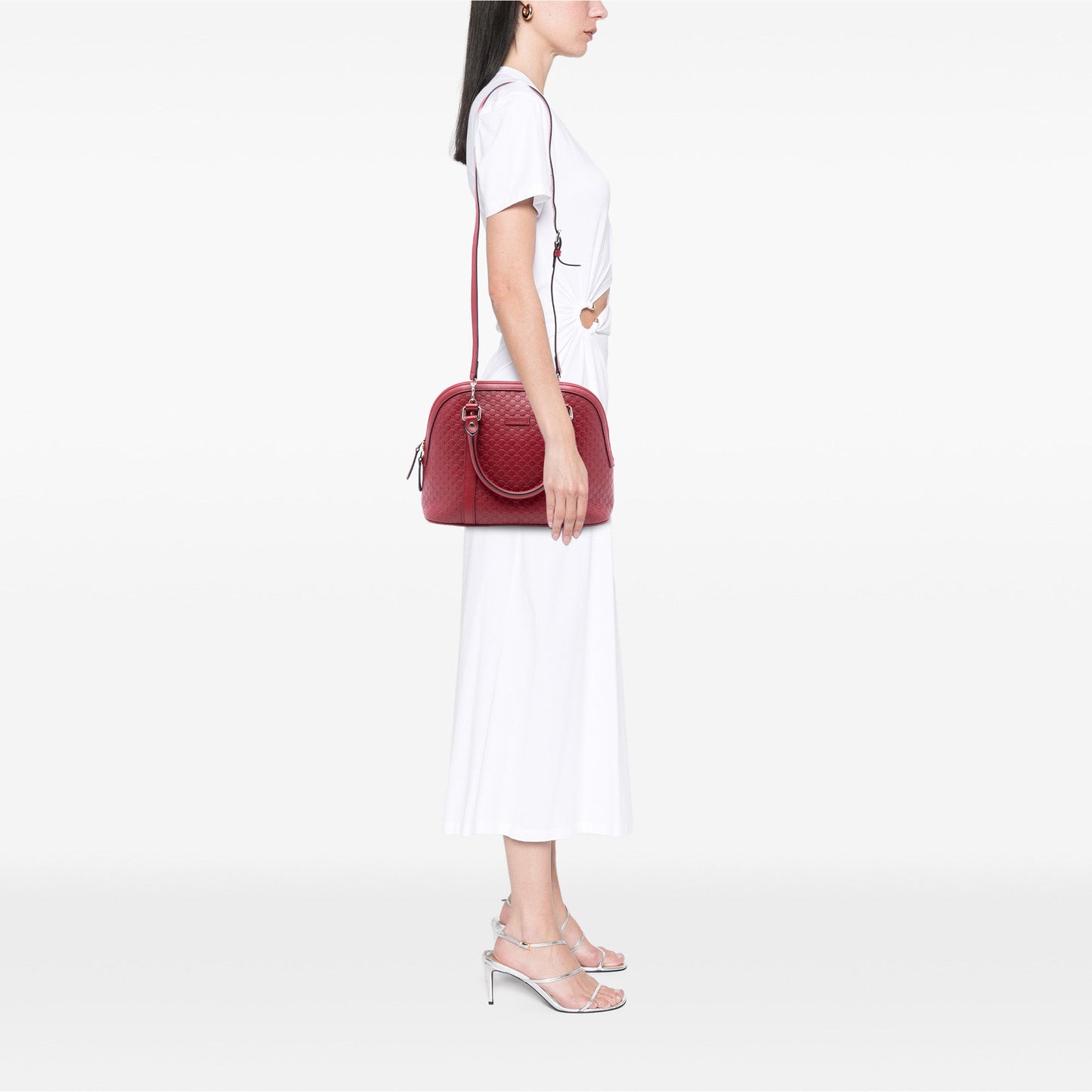 Gucci Medium Microguccissima Dome Satchel
