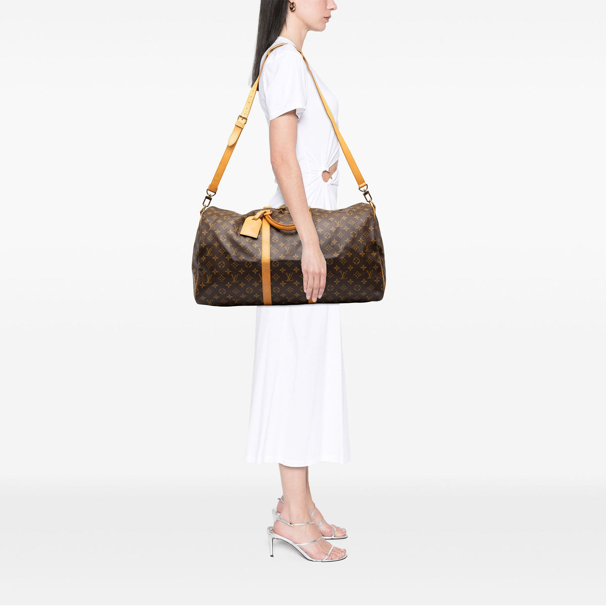 Louis Vuitton Monogram Keepall Bandouliere 55