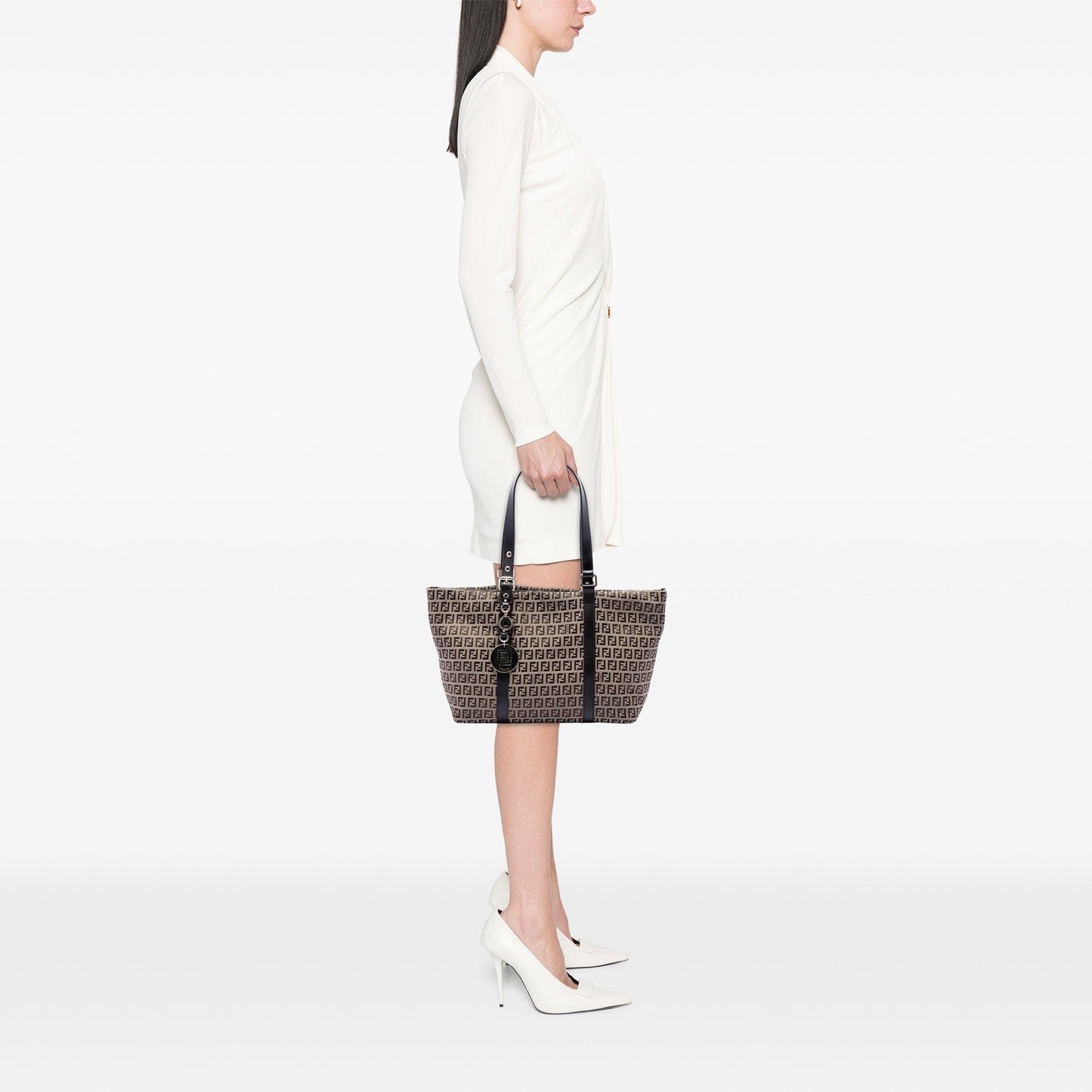 Fendi Zucchino Canvas Superstar Tote