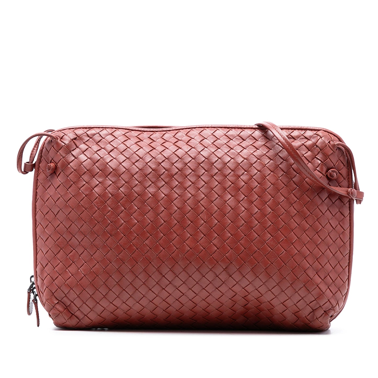 Bottega Veneta Large Nappa Intrecciato Nodini Crossbody