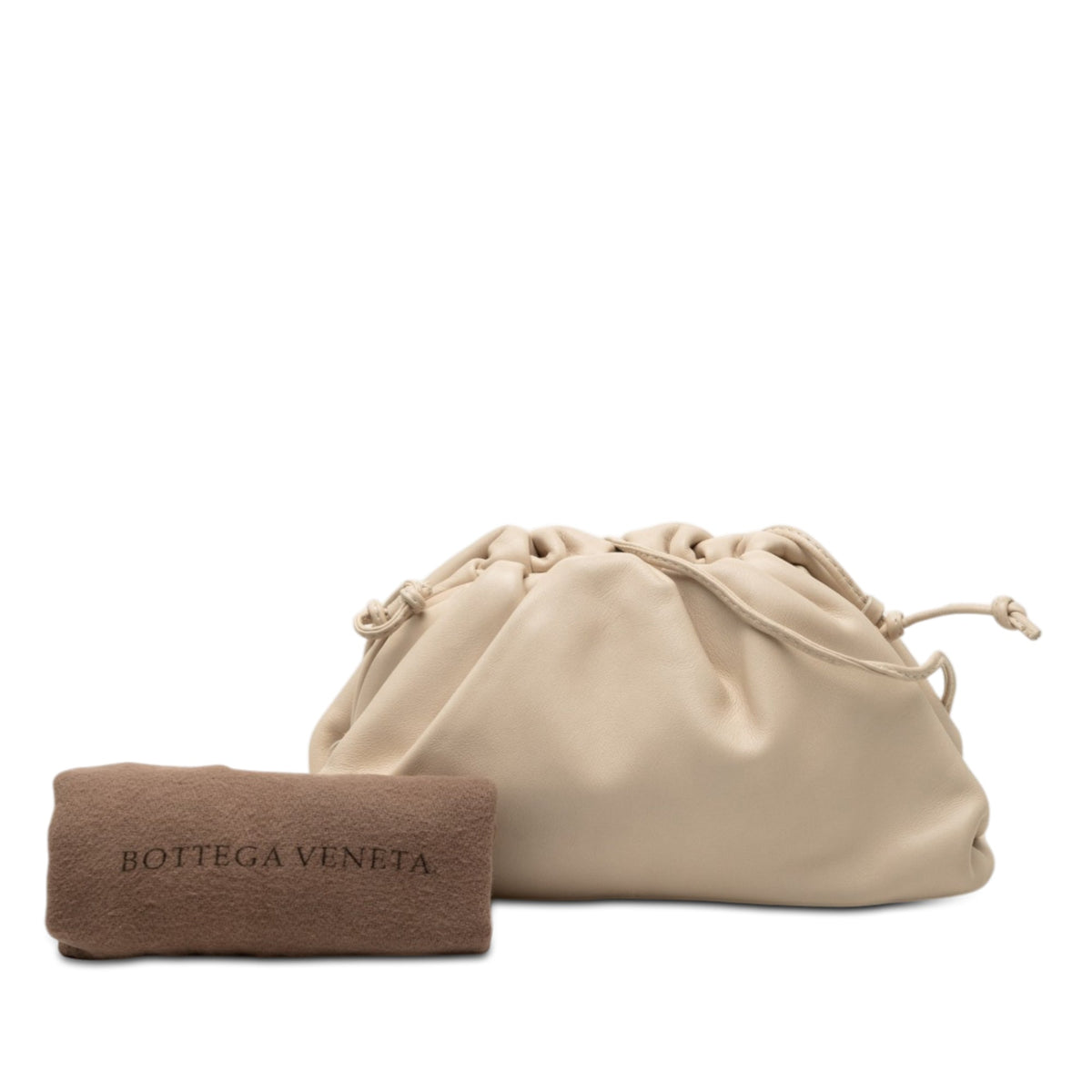 Bottega Veneta Lambskin The Mini Pouch Crossbody