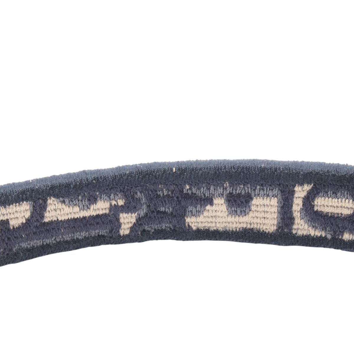 Dior Oblique Embroidered Canvas Saddle Bag