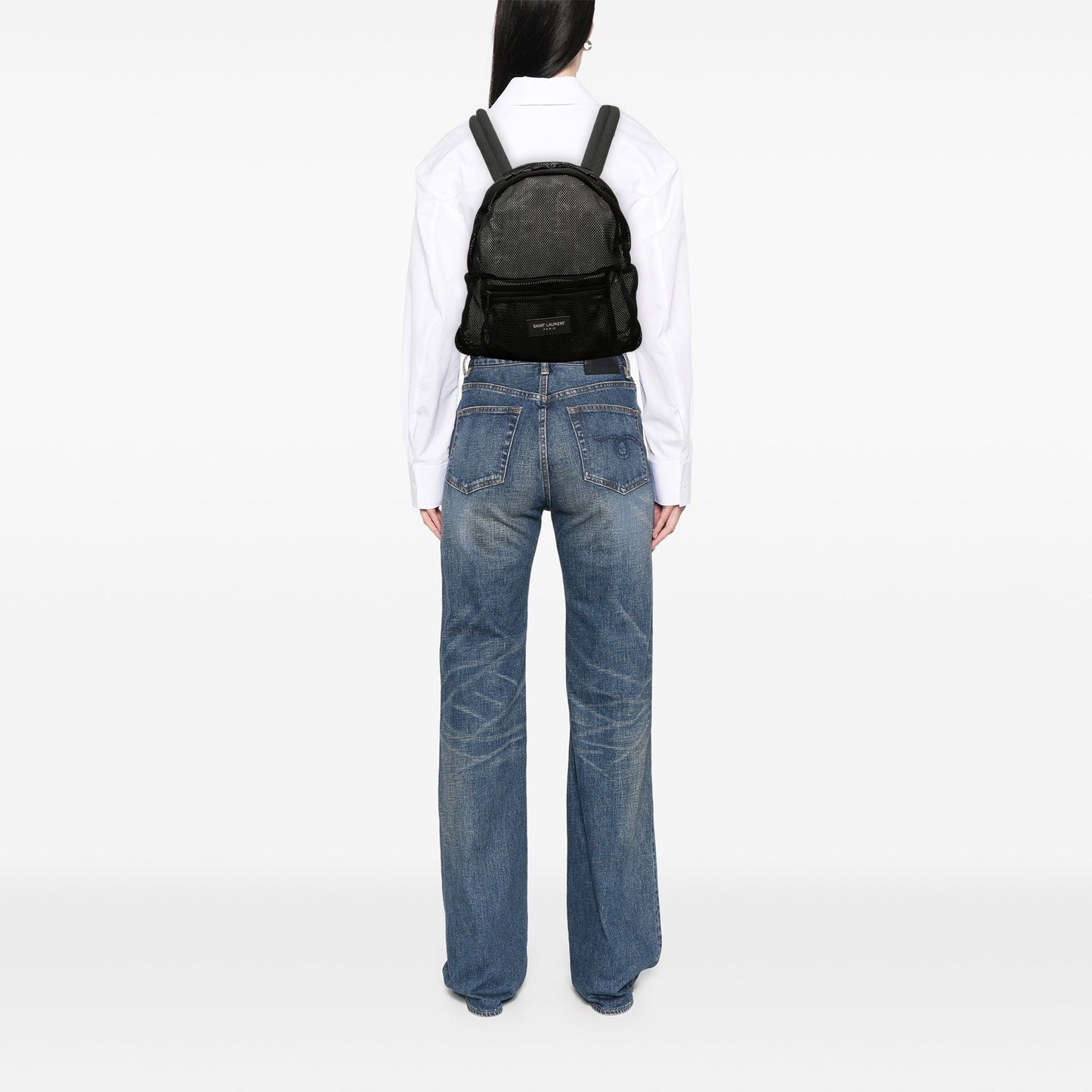 Saint Laurent Mesh Backpack