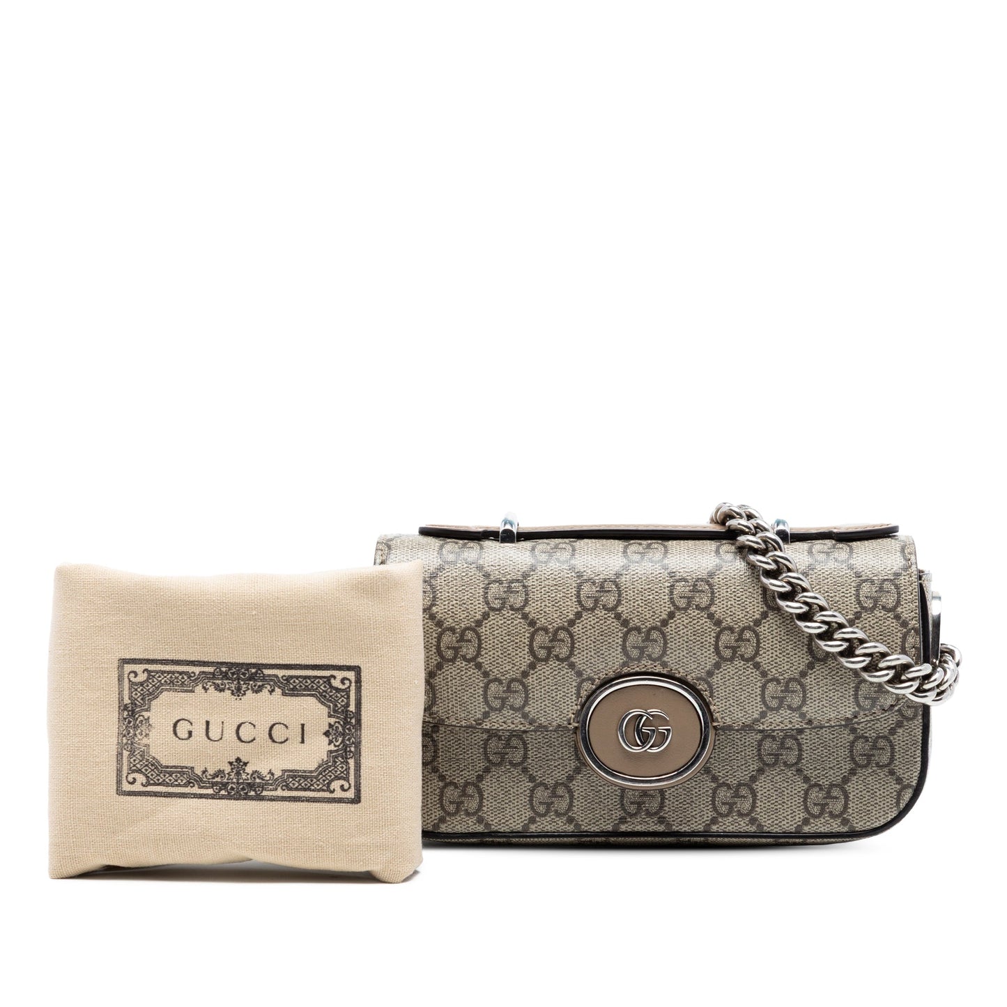 Gucci Mini GG Supreme Petite GG Crossbody