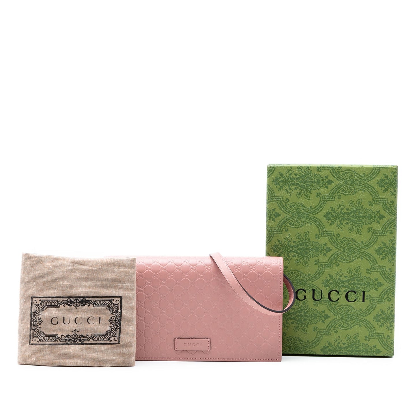 Gucci Microguccissima Wallet on Strap