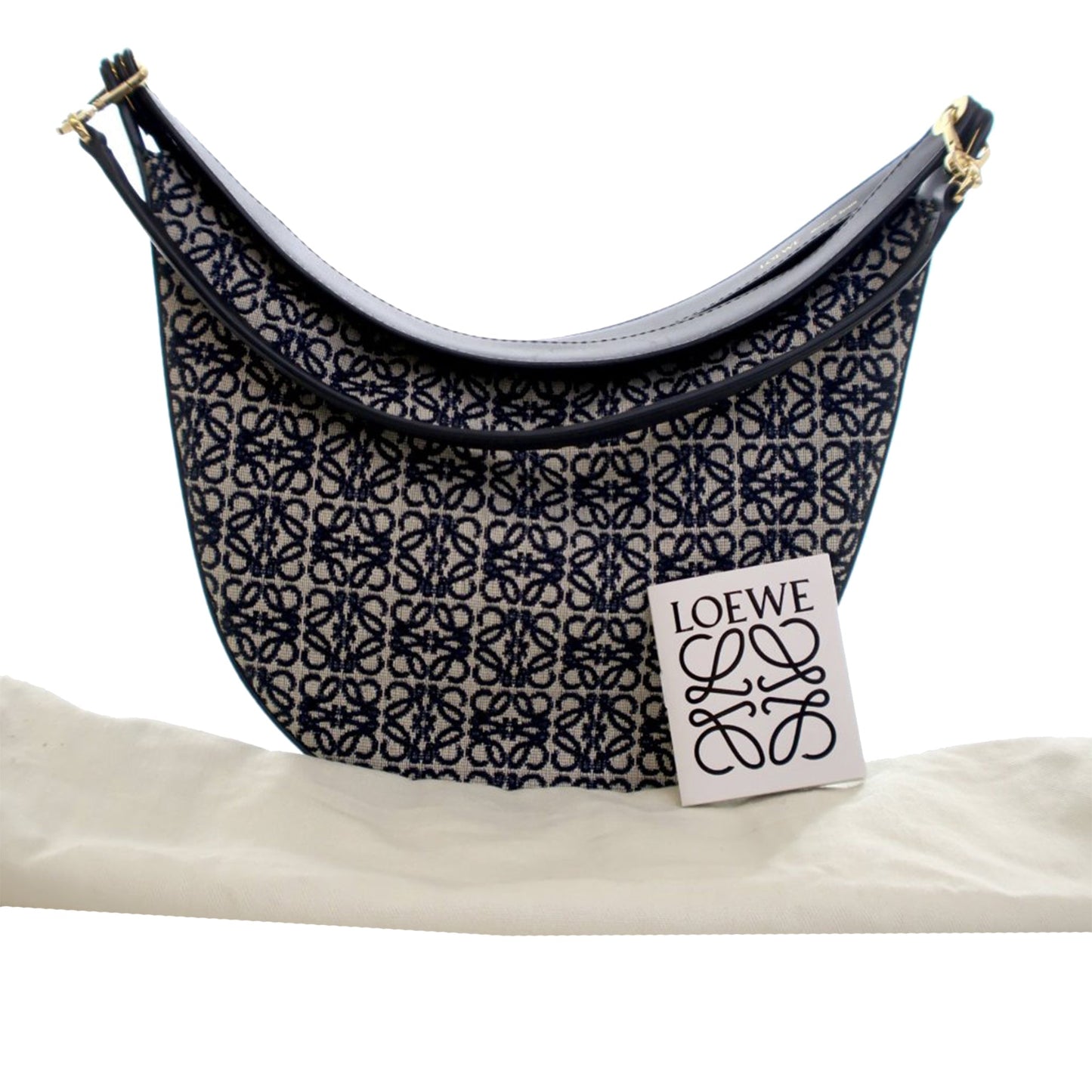 LOEWE Small Anagram Canvas Luna Hobo