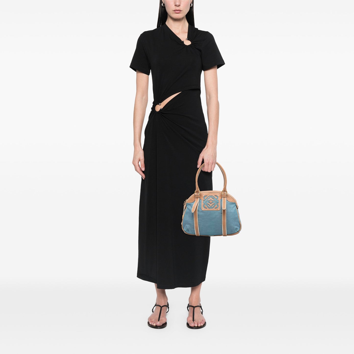 LOEWE Anagram Jacquard Top Handle Bag