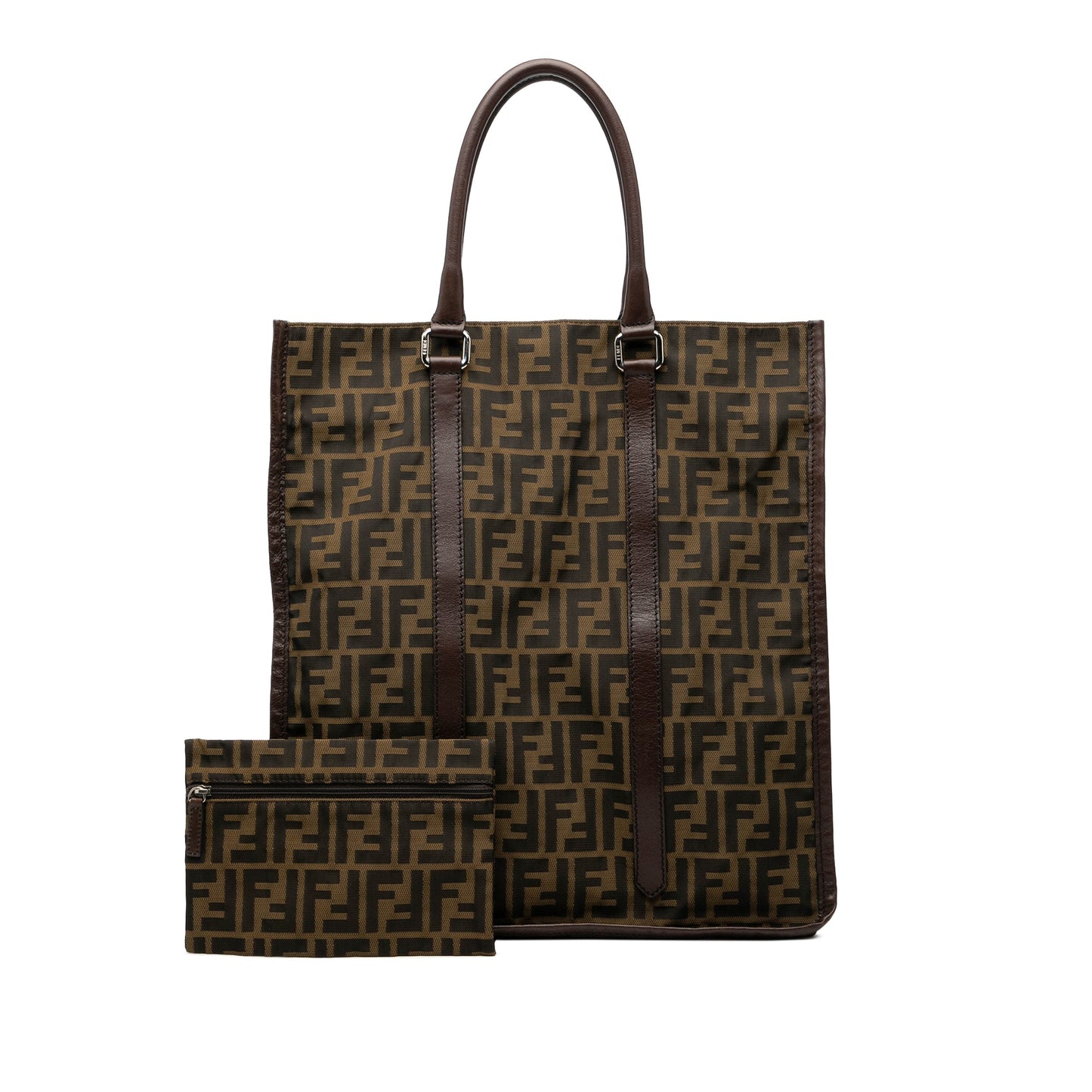 Fendi Zucca Canvas Vertical Tote